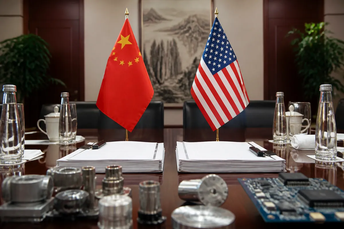 China impone controles de exportación a 10 empresas de EE.UU.