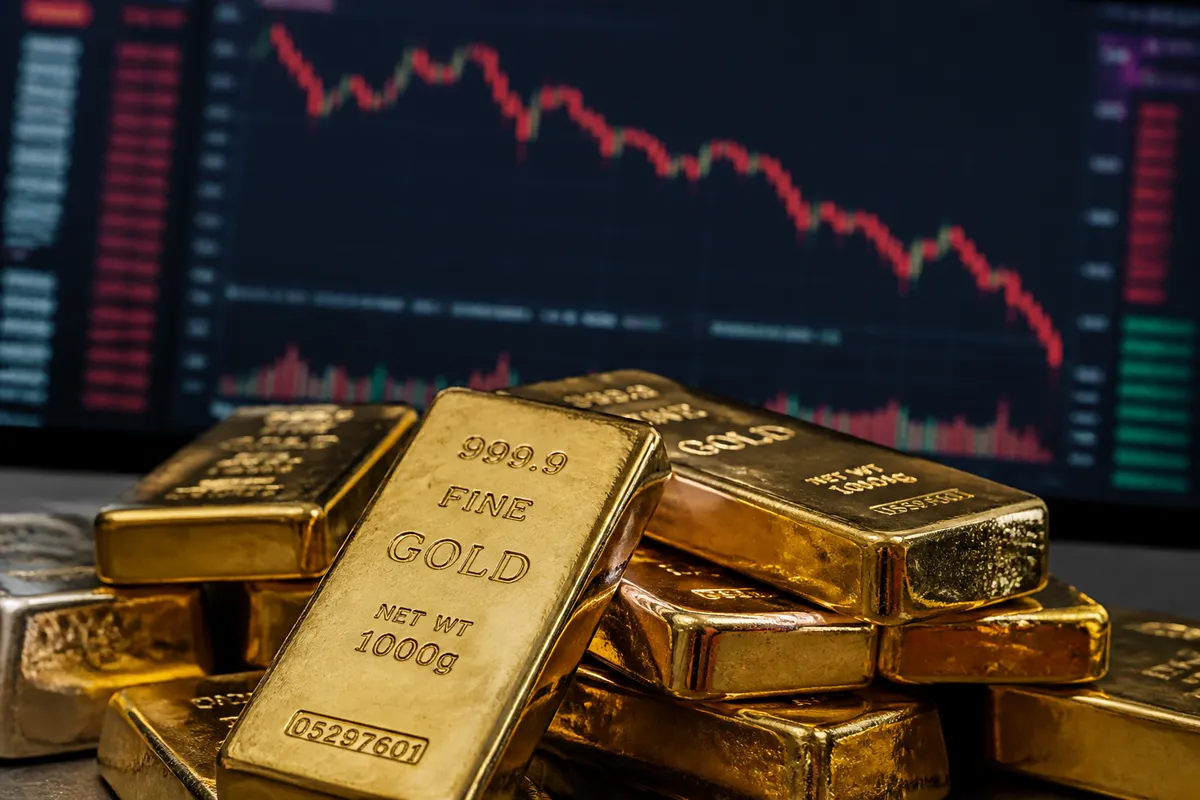 El oro cae a 4.400 dólares: tensiones Irán-EEUU frenan el rebote