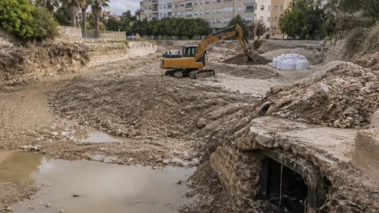 El PSPV exige al Consell el dragado urgente del barranco de Las Ovejas por riesgo de inundaciones