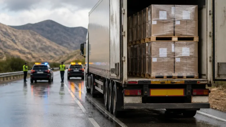 Detenido en Alicante con 255.000 cajetillas de tabaco ocultas en un camión