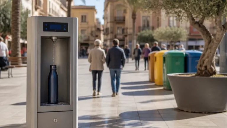 La fuente de agua fría de Villena supera los 12.600 usos y ahorra más de 6.100 botellas