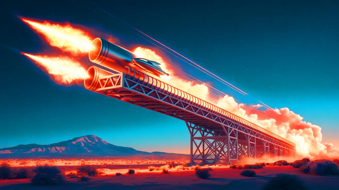 Descubre cómo esta innovadora rampa magnética estadounidense revolucionará los lanzamientos espaciales sin combustible