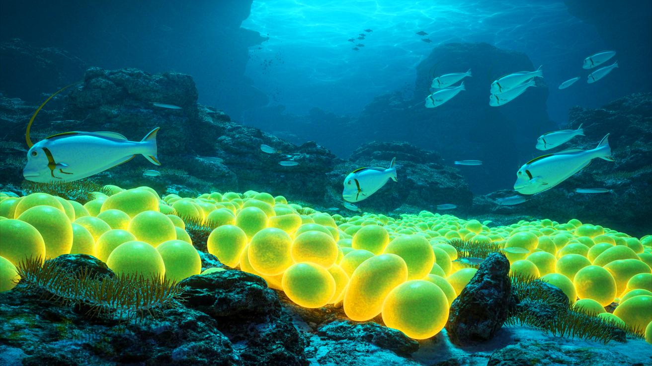 Descubren miles de huevos gigantes bajo un volcán marino activo: ¿cómo sobreviven estas criaturas sorprendentes?