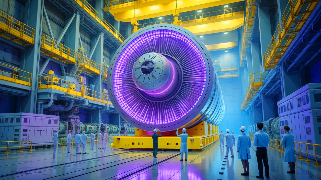 Estados Unidos lanza un colosal imán para la fusión nuclear: ¿podrá Francia enfrentar este desafío de 22 mil millones?