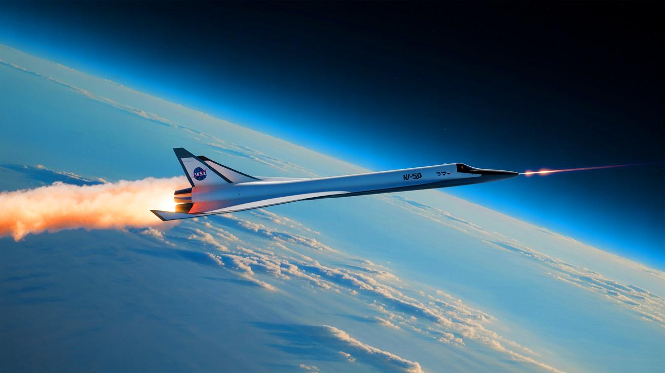 La NASA transforma la aviación: el X-59 y su promesa de vuelos supersónicos silenciosos que cambiarán el futuro este año