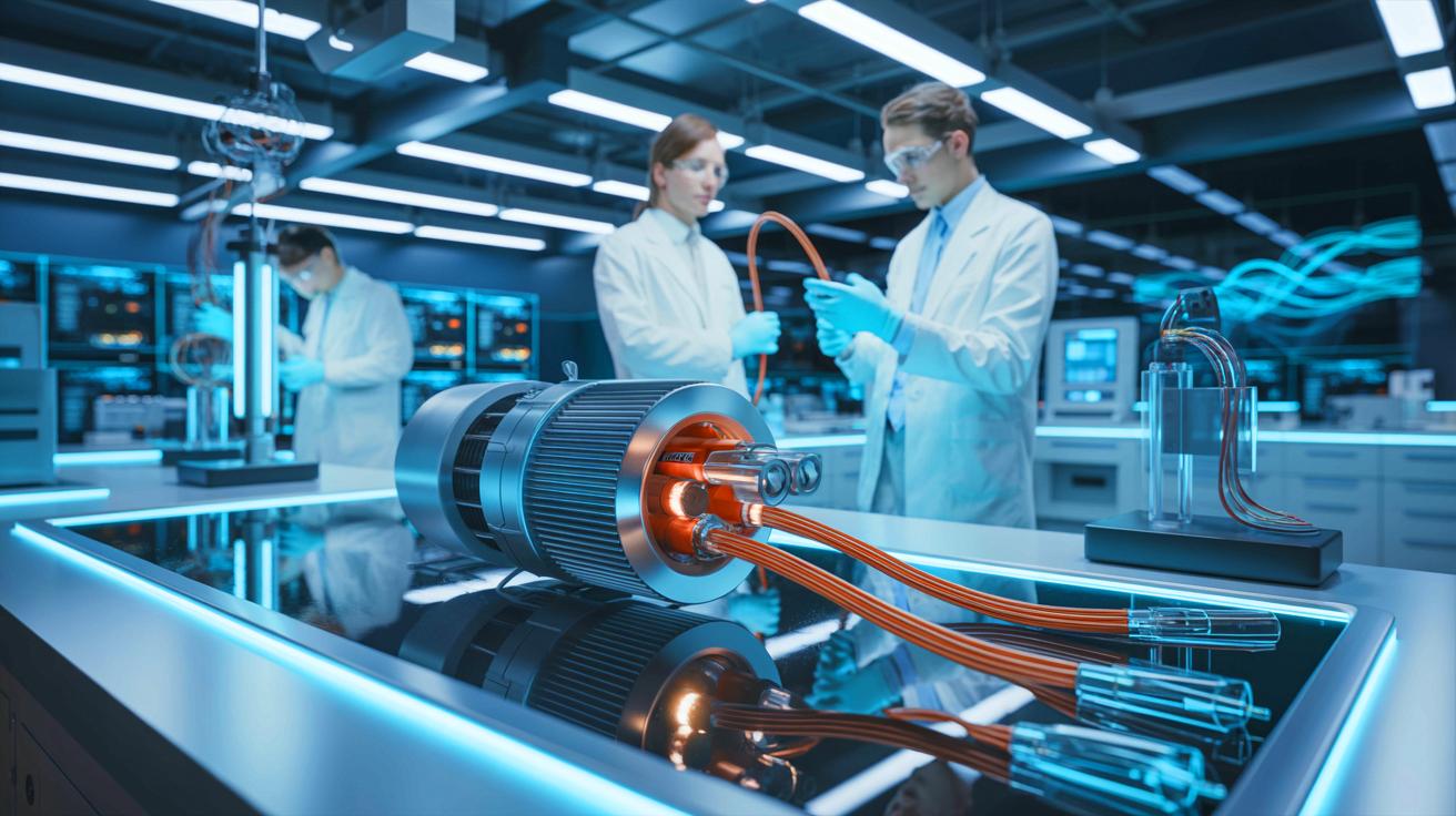 Los nuevos cables ultraligeros de nanotubos de carbono del KIST: ¿el futuro de los motores eléctricos sin cobre?