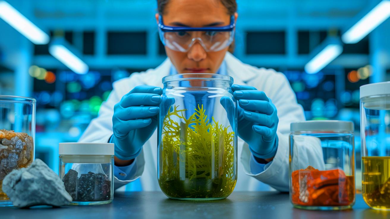 ¿Sabías que las algas marinas pueden ser la clave para obtener minerales raros y revolucionar las baterías eléctricas?