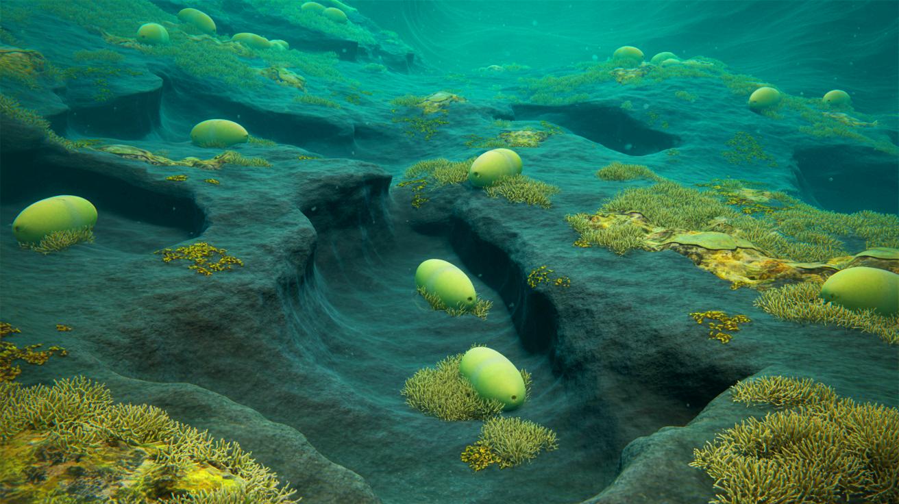 Descubren misteriosos huevos gigantes a 3.500 metros bajo un volcán activo: lo que esto revela sobre la vida marina