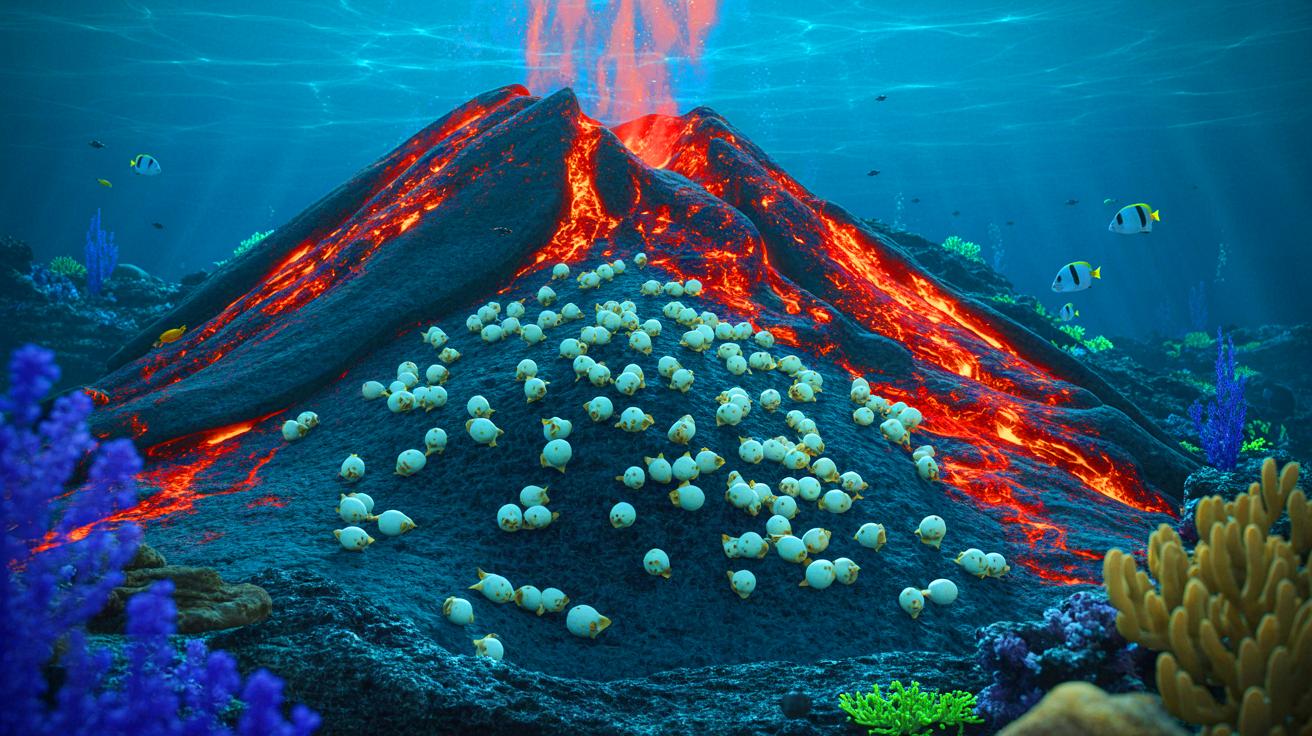 Descubren una sorprendente guardería de rayas en un volcán submarino: el fascinante secreto de las profundidades marinas